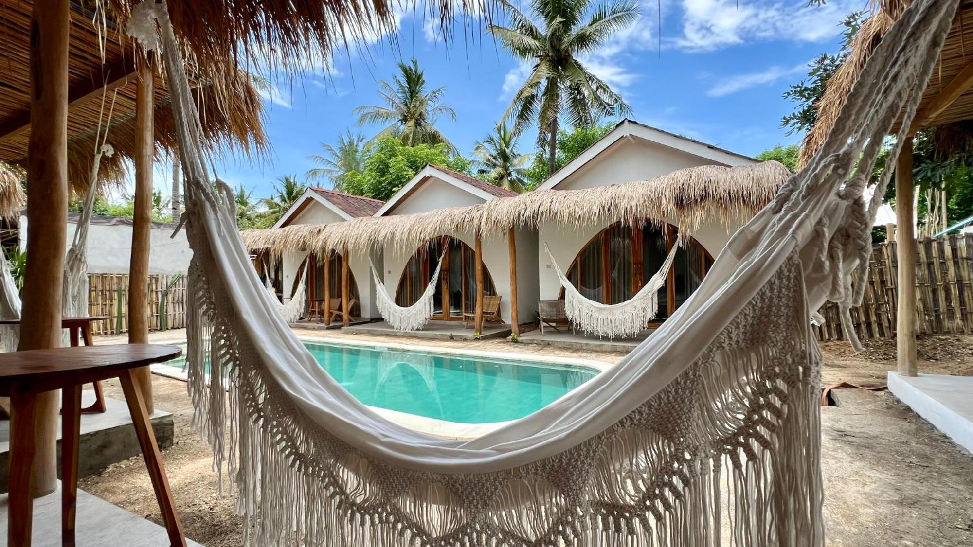 Rumah Canaria Bungalow Gili Trawangan Zewnętrze zdjęcie