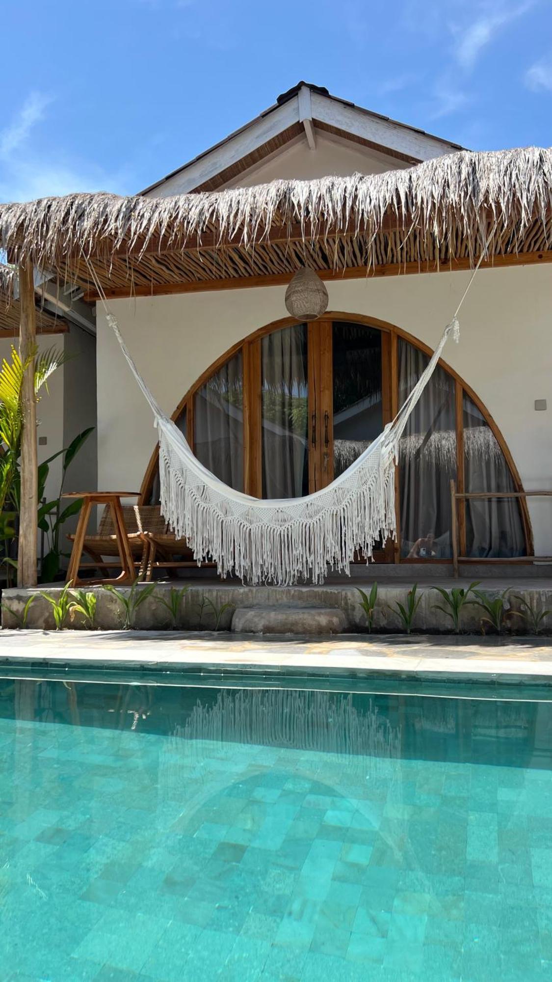 Rumah Canaria Bungalow Gili Trawangan Zewnętrze zdjęcie